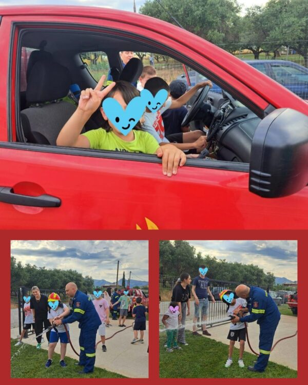 🧑‍🚒 Επίσκεψη της Πυροσβεστικής 🧑‍🚒