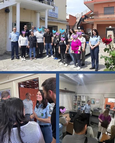 👮 Επίσκεψη στο ΑΤ Γενισέας 👮