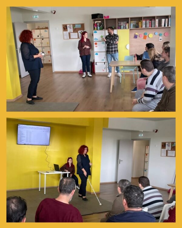 Επίσκεψη από την Περιφερειακή Ένωση Τυφλών Θράκης 🦯